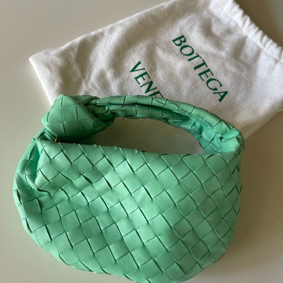 Mini Jodie Leather Hobo Bottega Veneta - Picture 2 of 8